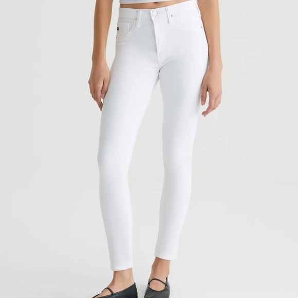 AG White Jeans Ankle Seamless - Picture 13 of 15